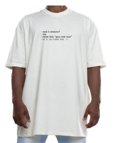 Camiseta - Diálogo mineiro | Estilo Butiquim