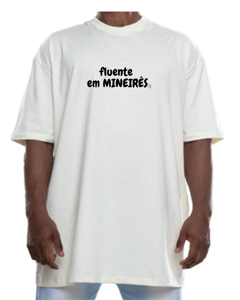 Camiseta - Fluente em mineirês | Estilo Butiquim