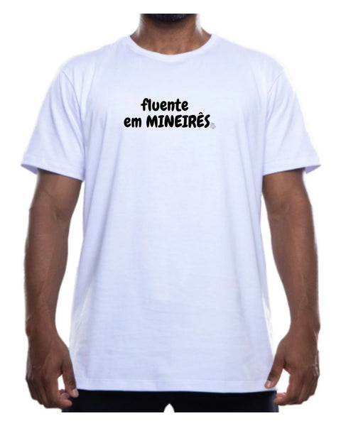 Camiseta - Fluente em mineirês | Estilo Butiquim