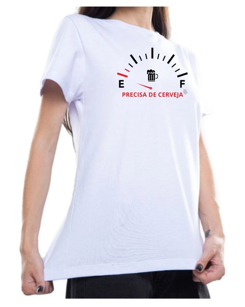 Camiseta - Tanque de combustível - cerveja | Estilo Butiquim