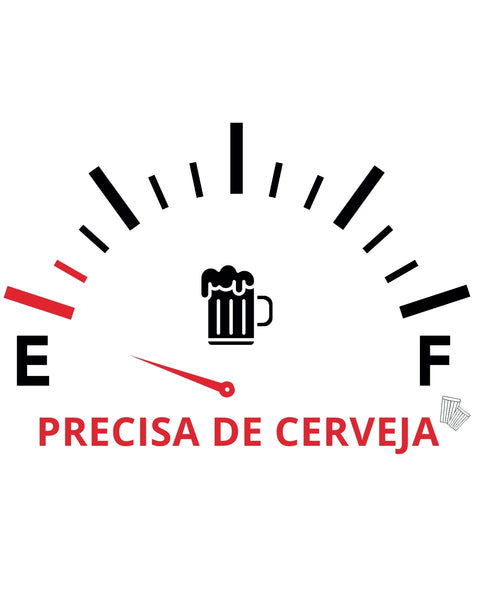 Camiseta - Tanque de combustível - cerveja | Estilo Butiquim