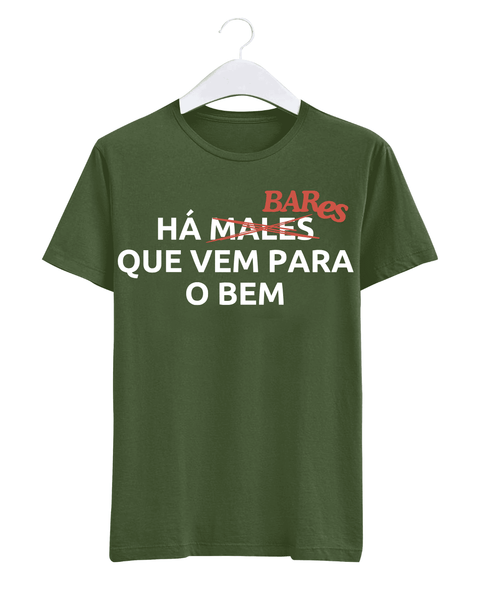Camiseta - Há bares que vêm para o bem | Estilo Butiquim