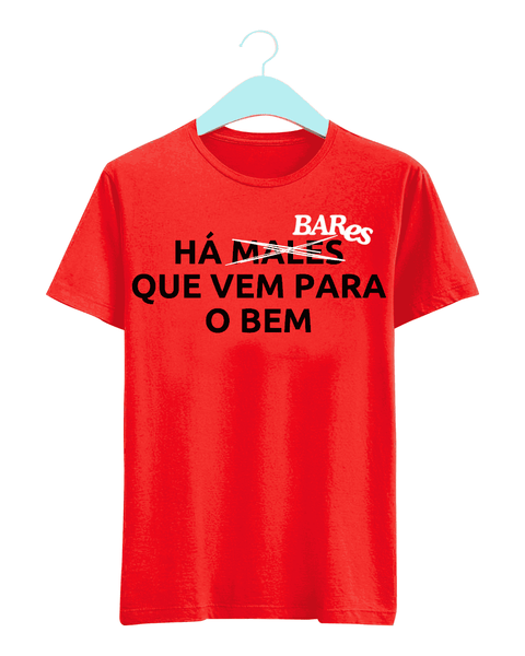 Camiseta - Há bares que vêm para o bem | Estilo Butiquim